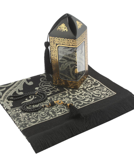 Gebedskleed Rozenkrans Cadeauset - Zwart