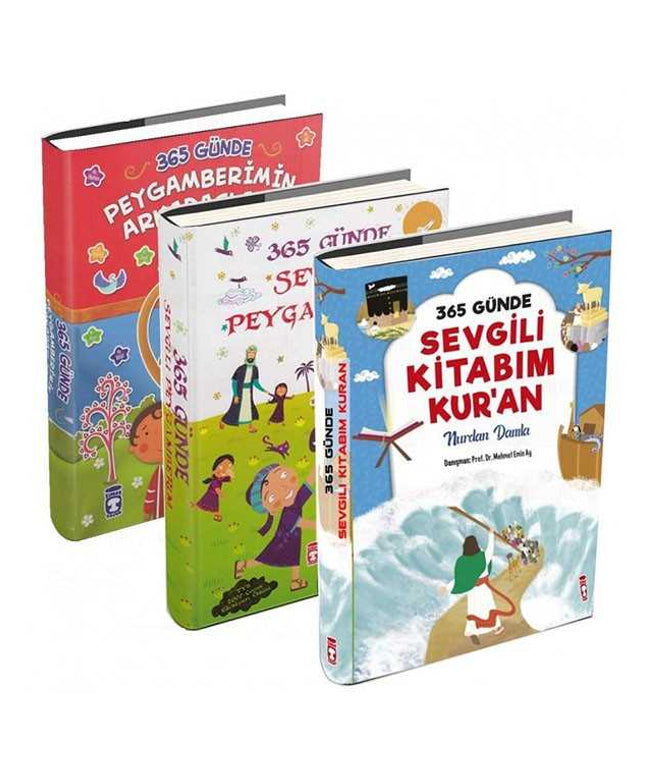 365 Günde Kitap Serisi (3 Kitap)