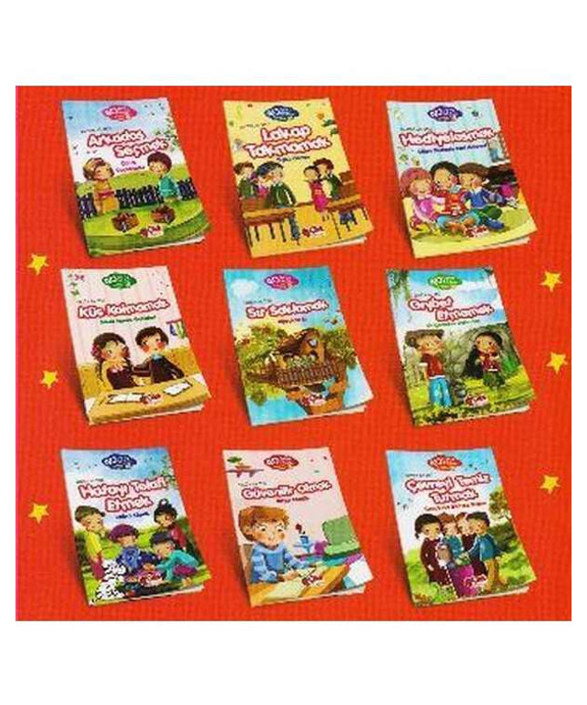 40 Öykü 40 Değer İletişim Dizisi Seti-10 Kitap Takım