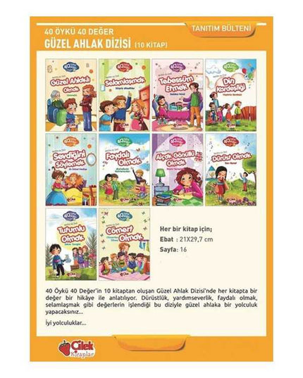 40 Verhalen 40 Waarden - Serie Goed Karakter - 10 Boeken Set