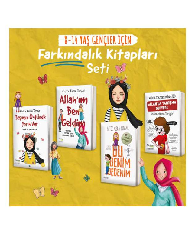 Hatice Kubra Tongar 8-14 Yaş Gençler Için Farkındalık Kitapları Seti