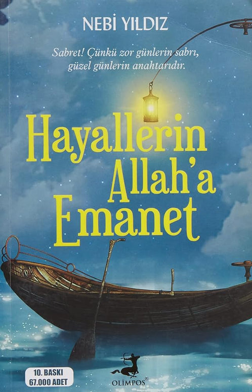 Hayallerin Allah'a Emanet: Sabret! Çünkü Zor Günlerin Sabrı, Güzel Günlerin Anahtarıdır. (Turkish Edition) cover image