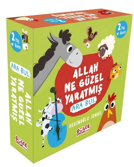 Allah heeft zo mooi geschapen Zoek en Vind Set - 4 Boeken Set