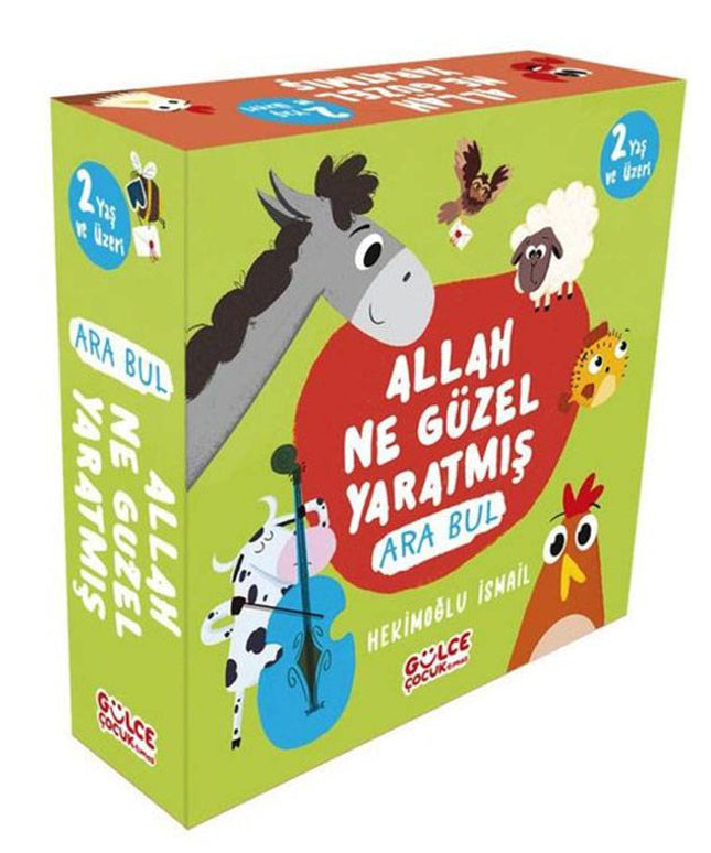 Allah Ne Güzel Yaratmış Ara Bul Seti - 4 Kitap Takım