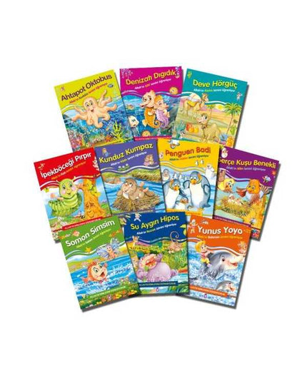 Ik Leer de Namen van Allah 1 Set (10 Boeken)