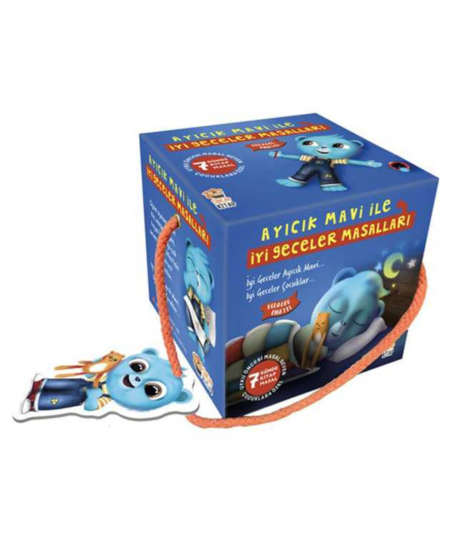 Ayıcık Mavi ile İyi Geceler Masalları Seti-7 Kitap