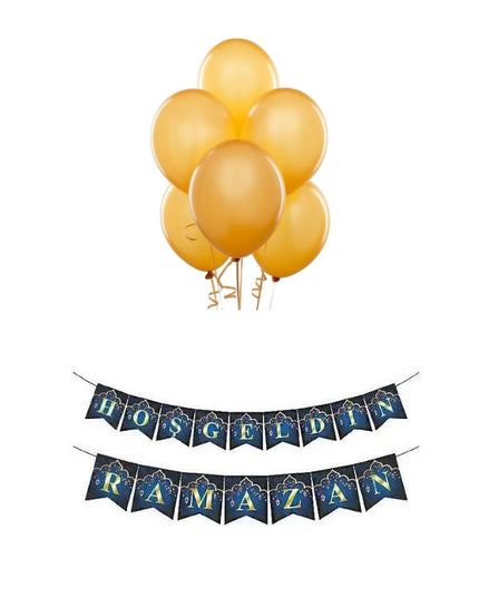 Balonlu Hosgeldin Ramazan Süsü