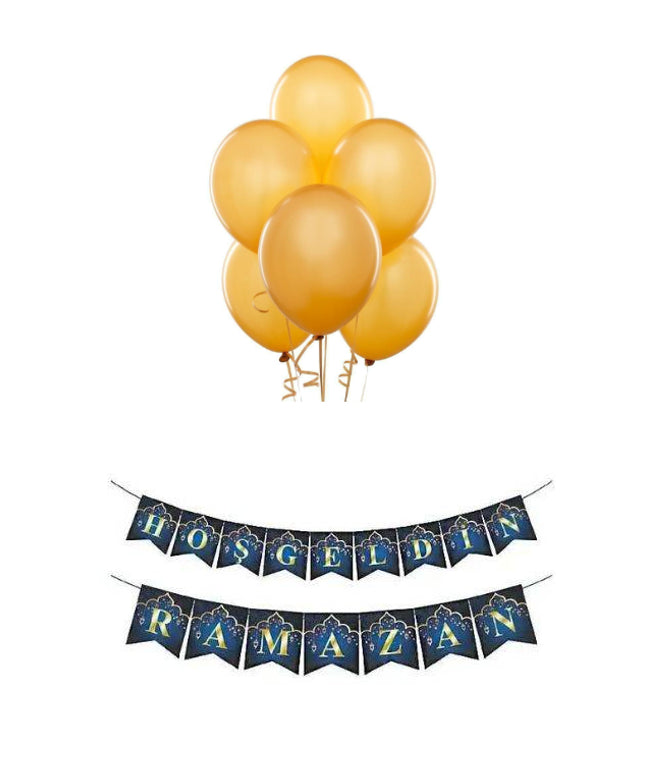 Balonlu Hosgeldin Ramazan Süsü