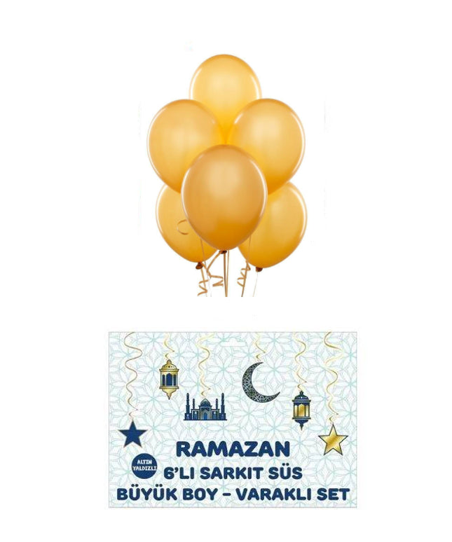 Ramazan Tavan Susu ve Balon Seti