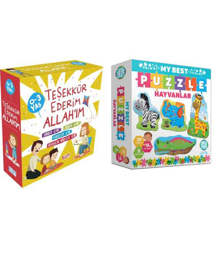 0-3 yaş Bebek Seti (4 kitap)
+ puzzel
