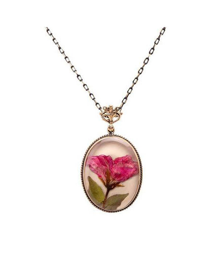 Bloem Geranium Handgemaakte Authentieke Hars Hanger Cevşen
