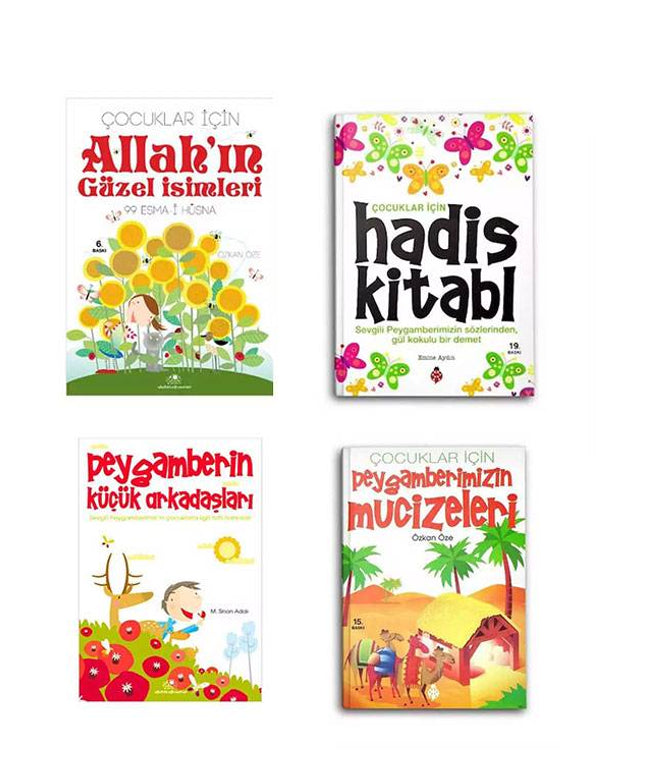 4 kitap set  (7-8-9 yaş )
