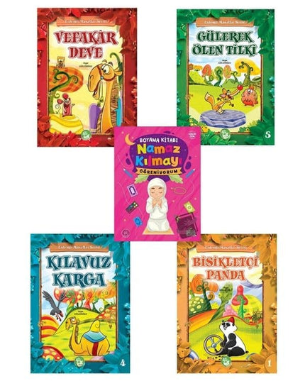 Sprookjesset 
(3-5 jaar, kleurrijk, groot formaat, 5 boeken)