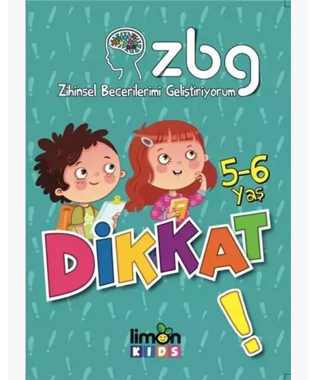 Dikkat 5-6 Yaş-Zihinsel Becerilerimi Geliştiriyorum
