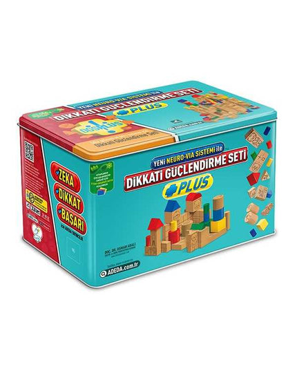 Dikkat Güçlendirme Seti Ve Kitaplari 6 yas Plus