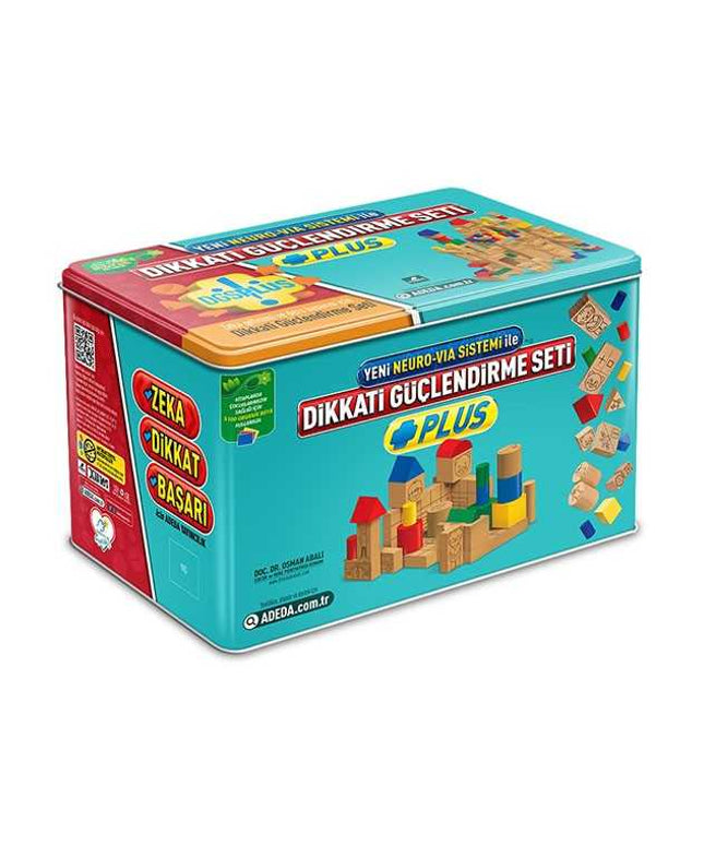 Dikkat Güçlendirme Seti Ve Kitaplari 6 yas Plus