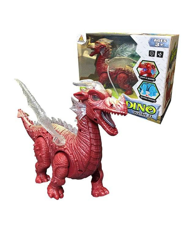 Dino World Pilli Işıklı ve Sesli Yürüyebilen Oyuncak Dinazor