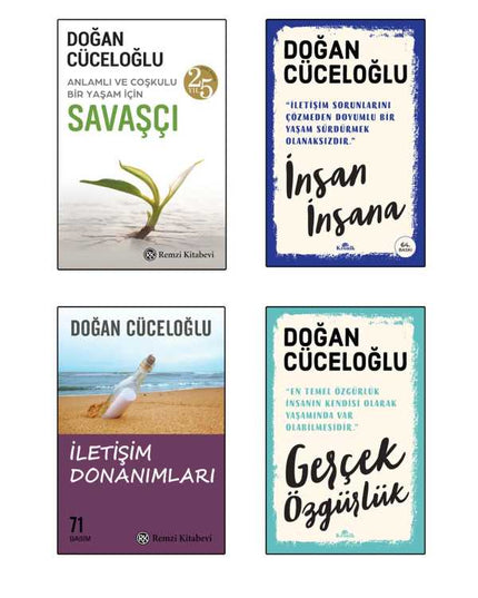 Remzi Kitabevi Doğan Cüceloğlu Boeken Set 1 (4 BOEKEN)