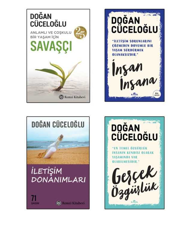 Remzi Kitabevi Doğan Cüceloğlu Kitapları Set 1 (4 KİTAP)