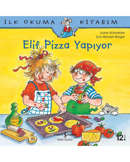 Elif bakt pizza's.
