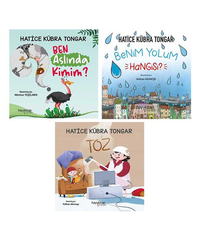 Hatice Kübra Tongar 3 Kitap Set / Ben Aslında Kimim - Benim Yolum Hangisi - Toz