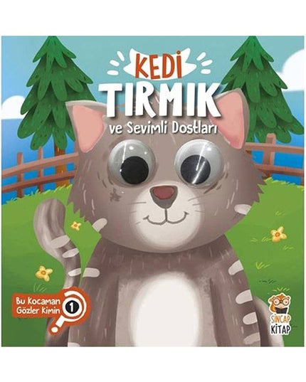 Kattenkrab en zijn lieve vrienden - Van wie zijn deze enorme ogen?
