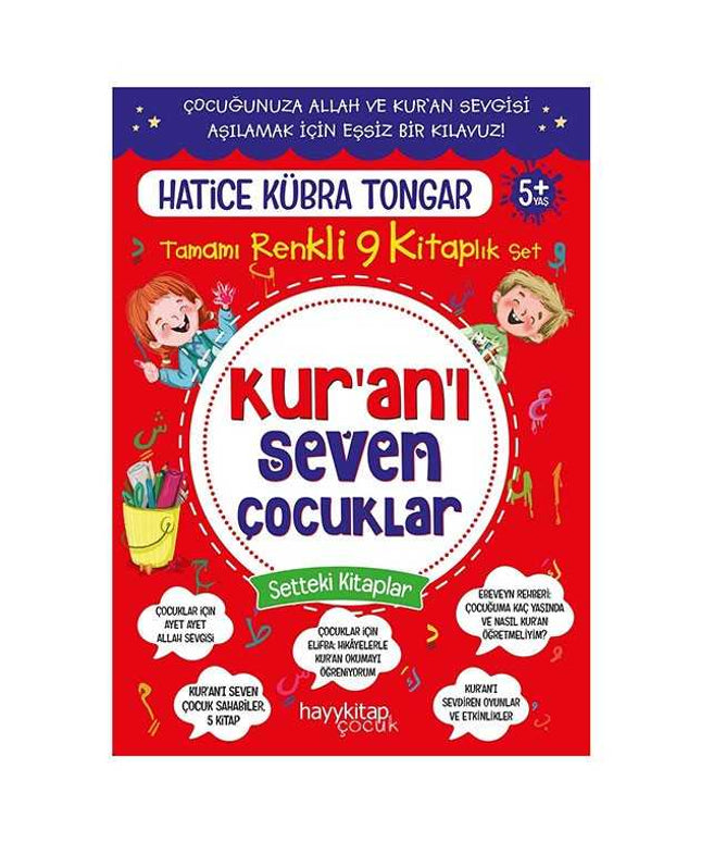 Kur’an’ı Seven Çocuklar 9’lu Set - Hatice Kübra Tongar