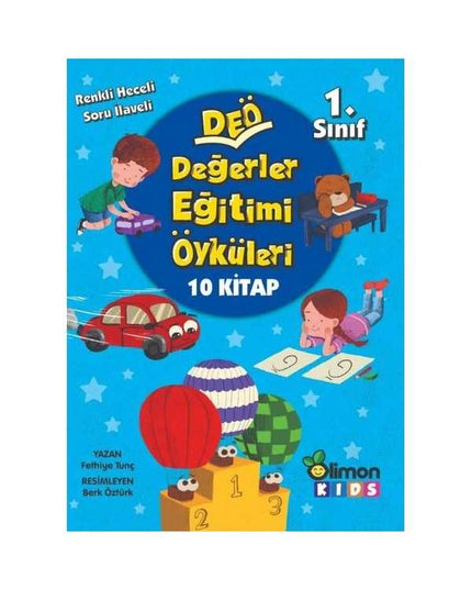 Limon Kids Verhalen over Waardeonderwijs Groep 3 (10 Boeken)