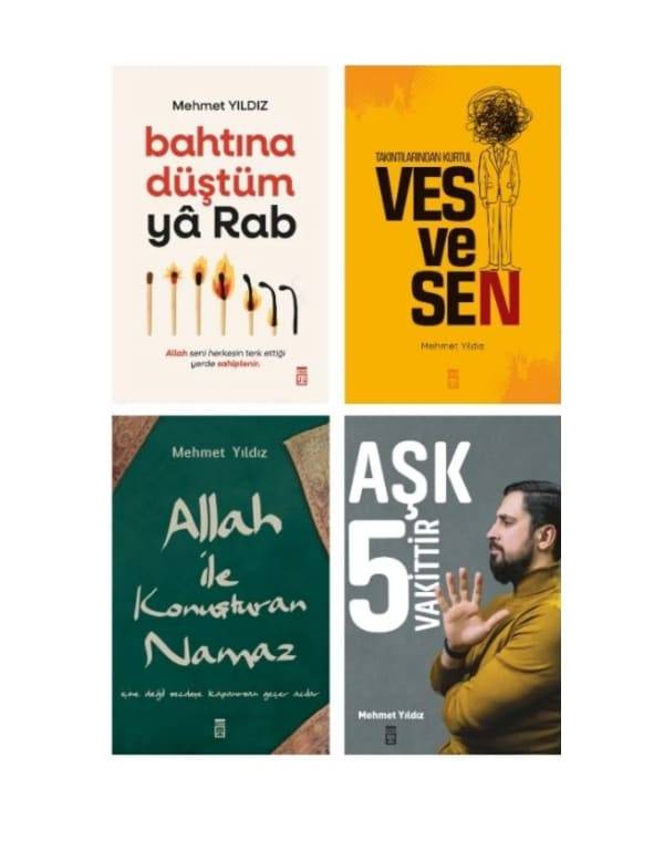 Mehmet Yıldız - (4'lu Avantaj Set) Bahtına Düştüm Ya Rab - Vesvesen Aşk 5 Vakittir Allah İle Konuşturan Namaz