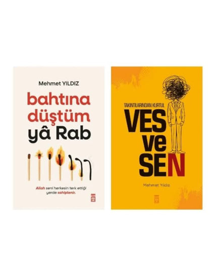 Bahtına Düştüm Ya Rab - Vesvesen Mehmet Yıldız Timaş Yayınları - (2-delige voordeelset)