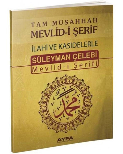 Mevlid-i Şerif Süleyman Çelebi Volledig Gecorrigeerd met Liederen en Qasides
