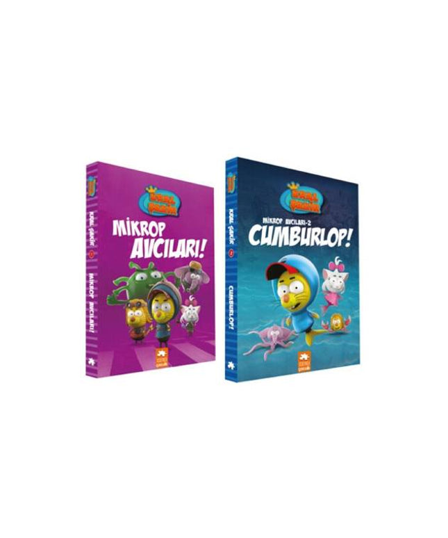 Kral Şakir Cumburlop Ve Mikrop Avcıları 2'Li Set (Ciltili)