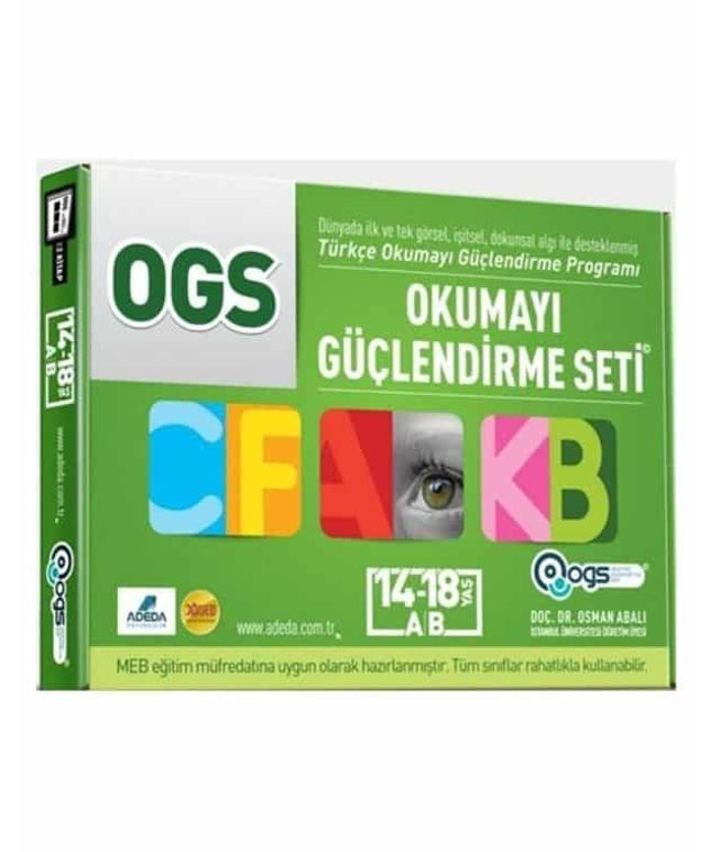 Okumayı Güçlendirme Seti 14-18 Yaş (2 Kitap) - Osman Abalı