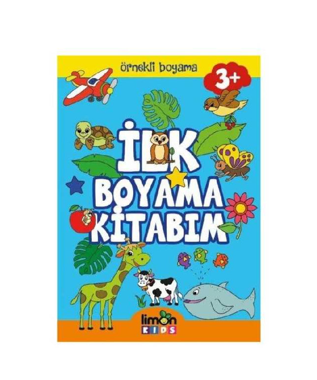 İlk Boyama Kitabım-Örnekli Boyama