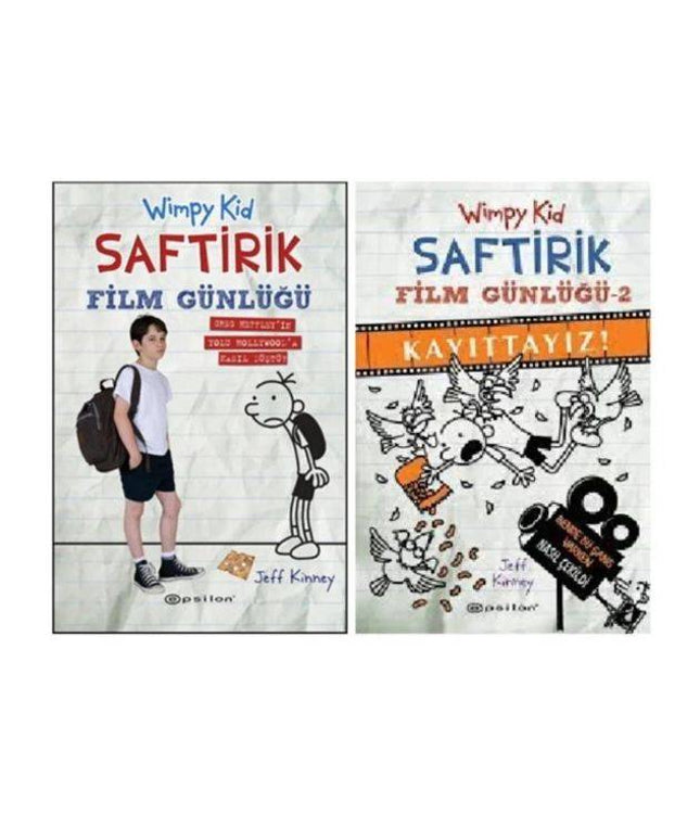 Saftirik Wimpy Kid Film Günlüğü 2 Kitap Set - Jeff Kinney