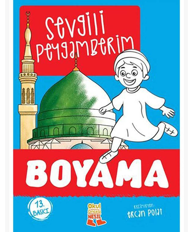 Sevgili Peygamberim Boyama kitabı