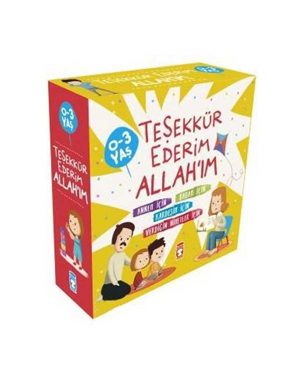 Teşekkür Ederim Allah'ım 0-3 yaş Seti (4 Kitap)