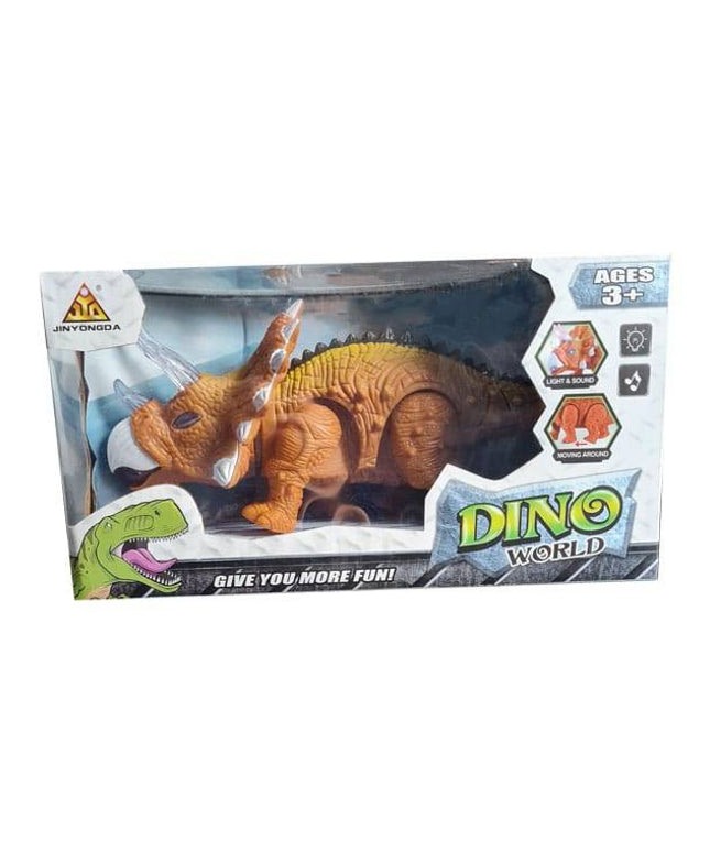 Triceratops Dino World Işıklı ve Sesli Yürüyebilen Oyuncak Dinazor