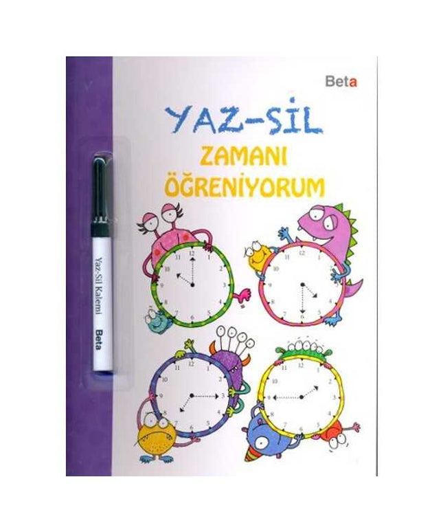 Yaz - Sil Zamanı Öğreniyorum (Kalemli)