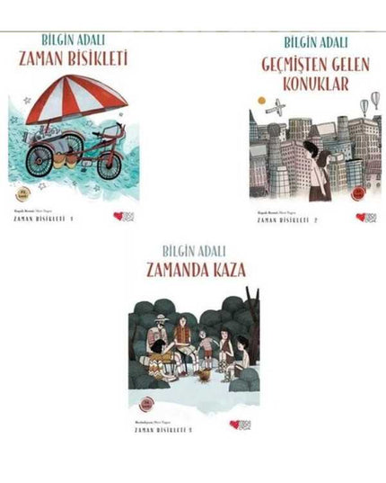 Bilgin Adalı Tijdfiets Set - 3 Boeken
