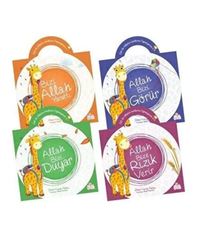 Zufi ile Allah'ın İsimlerini Öğreniyorum Seti 2 - 4 Kitap Takım