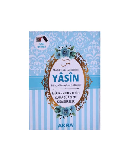 Yasinboekje (tasformaat) als geschenk voor een babyzegening