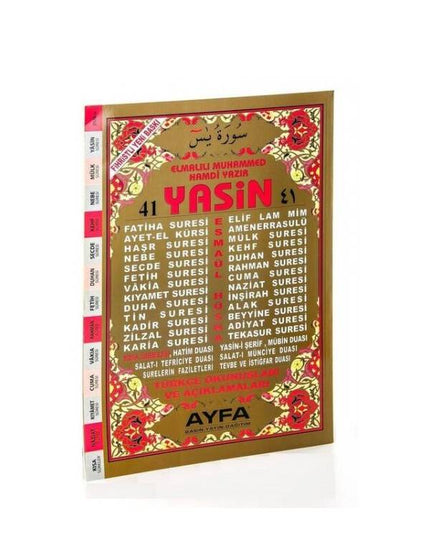 Yasinboek - Middelgroot - 128 Pagina's - Met Index - Ayfa Uitgeverij - Mevlid Cadeau