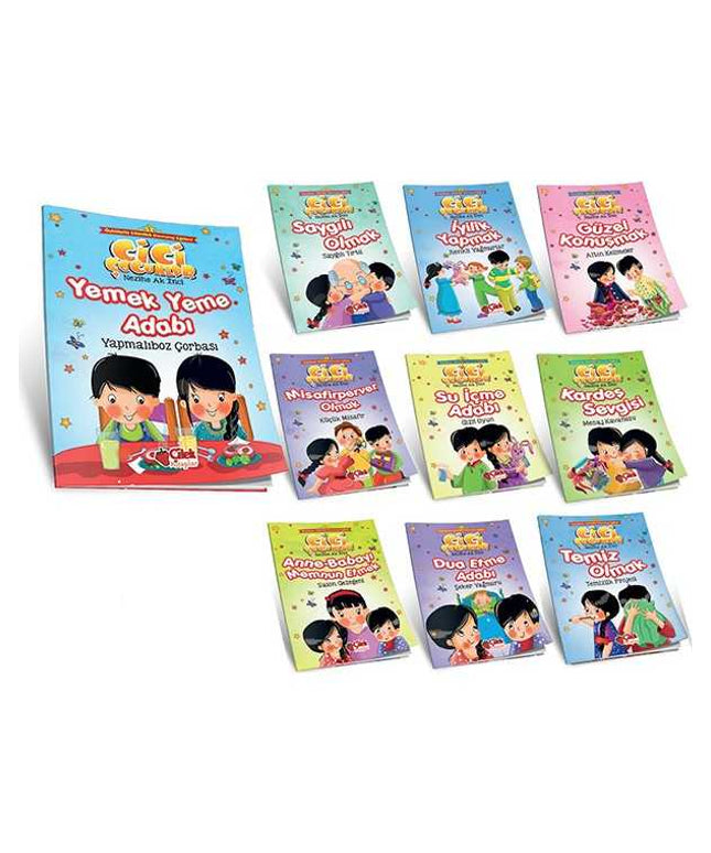 Cici Çocuklar Davranış Eğitimi Seti (10 Kitap)