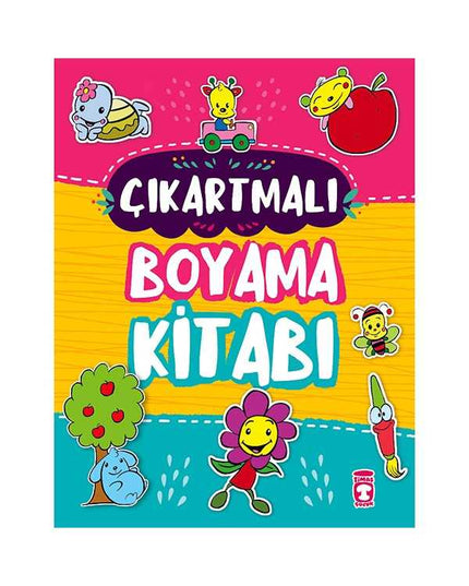 Stickerboek om in te kleuren