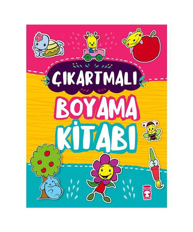 Çıkartmalı Boyama Kitabı