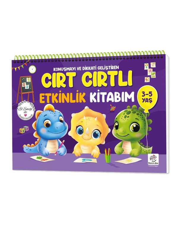 Cırt Cırtlı Etkinlik Kitabım 3-5 yaş