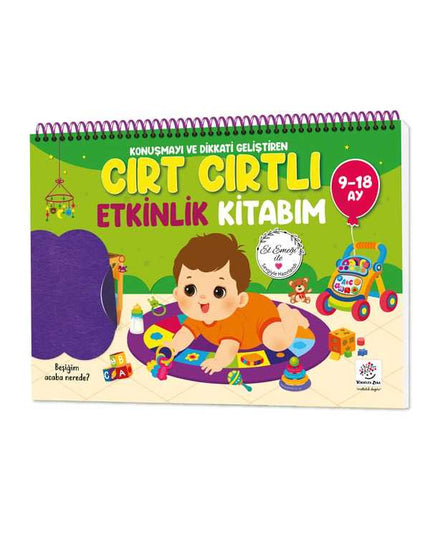 Mijn Eerste Klittenband - Vilt Activiteitenboek 9-18 Maanden