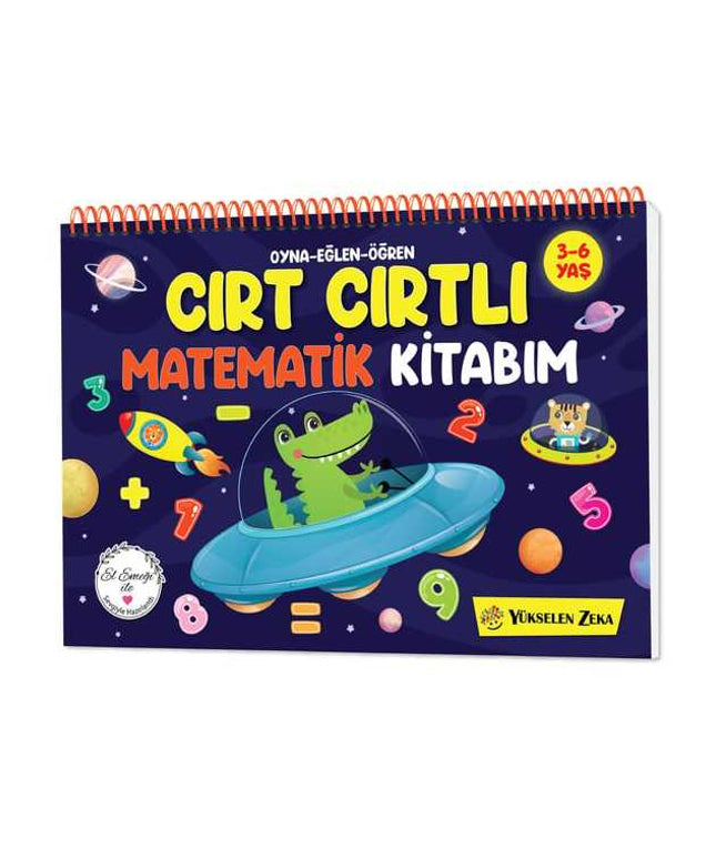 Cırt Cırtlı Matematik Kitabım 3-6 yaş