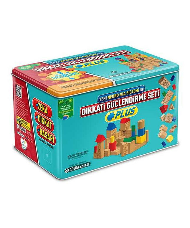 Dikkati Güçlendirme Seti ve kitaplari Plus 7 Yaş